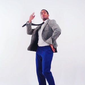 ASOS MENS GREY WINTER BLAZER